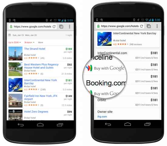 El buscador de hoteles Google Hotel Finder llega a Android y iOS