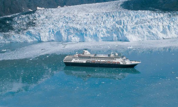 Cruise Ship Oosterdam arrives in Seattle, Alaska homeport season begins