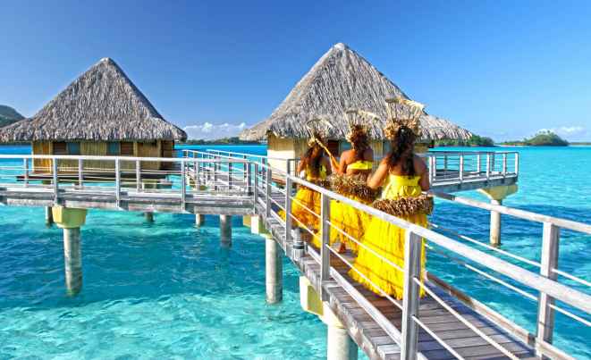 Oro para los 2 Intercontinental Resorts Bora Bora por Conde Nast Traveler