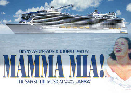 El musical MAMMA MIA!  a bordo del  Quantum of the Seas