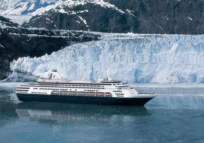 Rescate del crucero ms Volendam a 70 turistas varados en Glacier Bay, Alaska