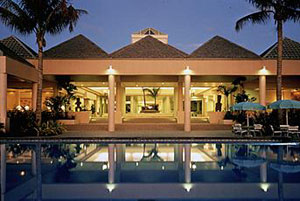 Resort Hotel sheraton Fijii vista frontal