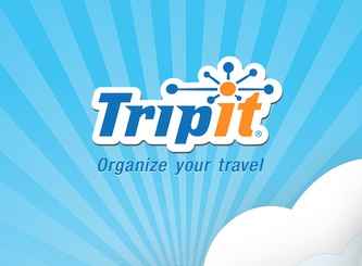 TripIt View para iPhone con tarjetas interactivas y Google Maps